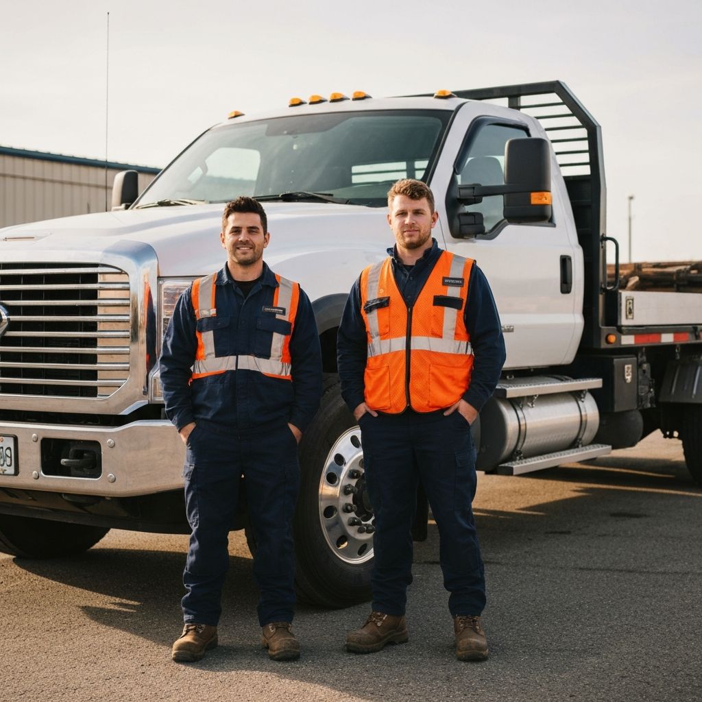 Rose Bros Trucking team